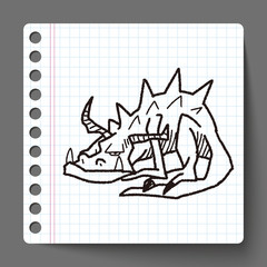 dragon doodle