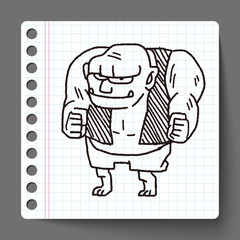 giant ogre doodle