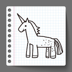 Unicorn doodle