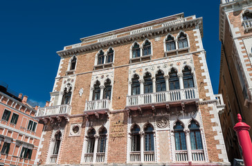 Fototapeta na wymiar Amazing Venice middle age architecture, Italy