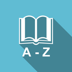 dictionary flat icon