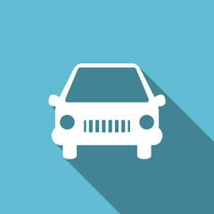 Obraz premium car flat icon auto sign