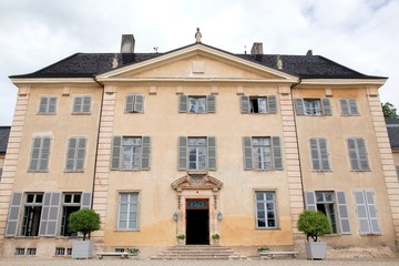 Fototapeta na wymiar Castle of la Chaize in Beaujolais, France