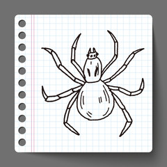 spider doodle