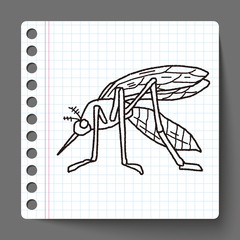 mosquito doodle
