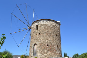 Old windmill in Datça