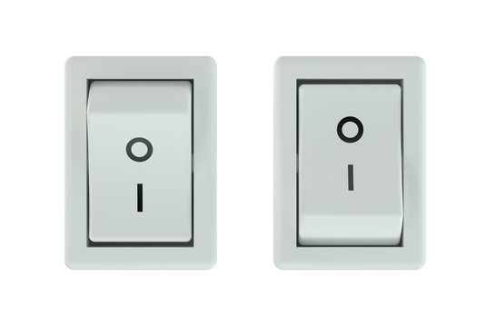 two white switches