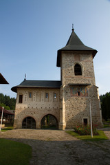Fototapeta na wymiar Bistrita Monastery, Piatra Neamt, Romania
