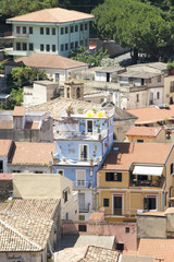Veduta dei tetti di Pizzo Calabro