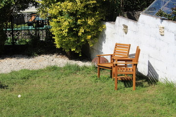 Obraz premium Garden Chairs