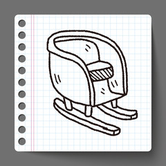 Sleigh doodle