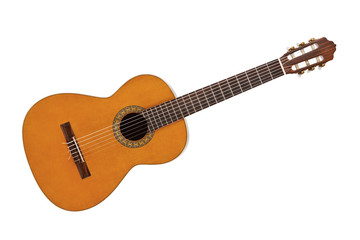Naklejka premium Classical acoustic guitar