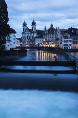 Jesuit Church and Reuss River