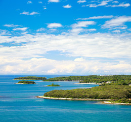 Fototapeta premium Mediterranean Coast. Landscape in Croatia