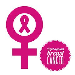 Obraz premium Breast cancer design