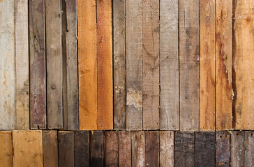 Old wooden roof background or texture