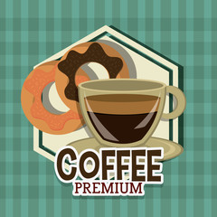 Coffee digital design.