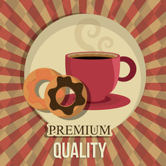 Coffee digital design.