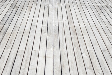 Grey wooden decking texture and background