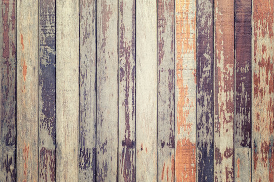 Texture of wooden wall for background © SKT Studio