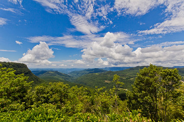 Obraz premium View of Quilombo Valley at Gramado City, Rio Grande do Sul, Brazil.