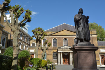 Fototapeta na wymiar Wesley's Chapel and Leysian Mission London UK