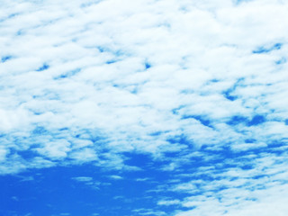 clouds with blue sky background