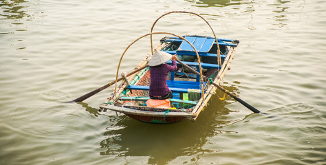 Obraz premium boats in Ha Long Bay