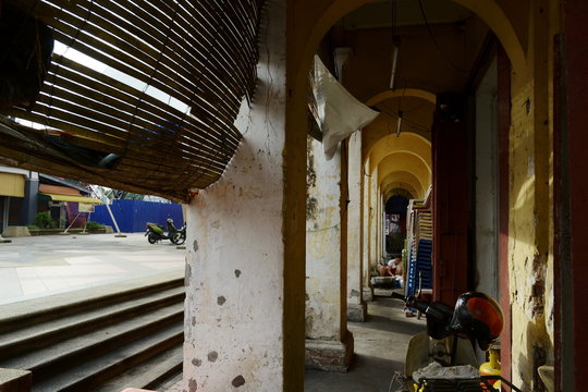 Street market in Alor Setar city. Malaysia