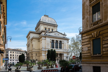 Naklejka premium Great Synagogue of Rome