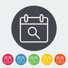 Calendar with search