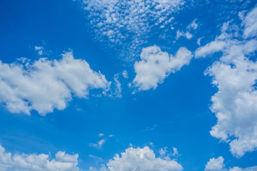 blue sky background with a  clouds