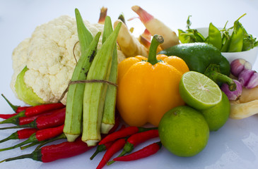 Vegetable clean food style