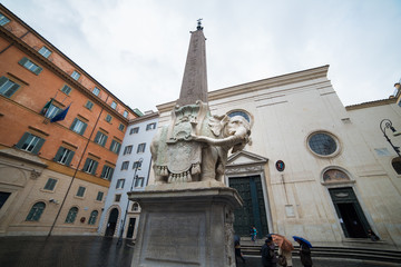Naklejka premium Santa Maria sopra Minerva