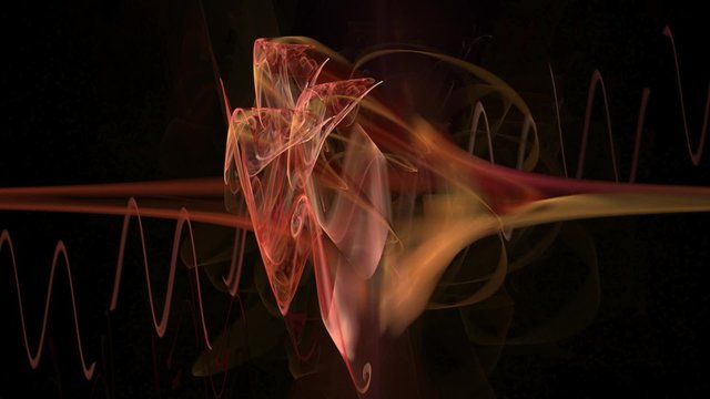 Fraktal animation farbig