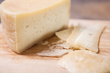 Natural homemade cheddar cheese