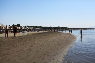 Obraz premium sea landscape quiet bay on the edge of the world Asia