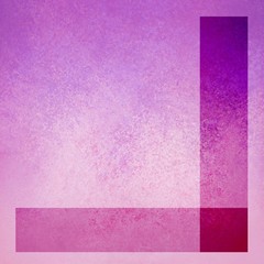 purple and pink background layout with corner design of rectangles and squares in dark overlay color