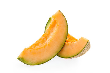 Cantaloupe melon slices