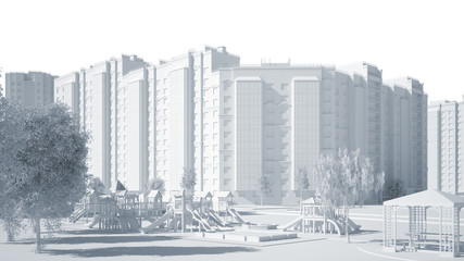 conceptual image of buildings