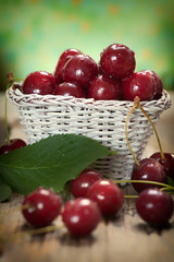 Basket of Cherries