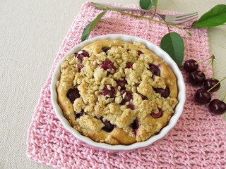 Sauerkirschstreuselkuchen
