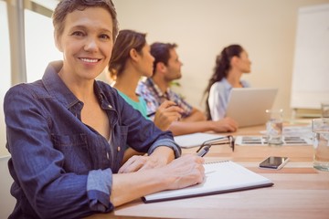 Creative business team in meeting