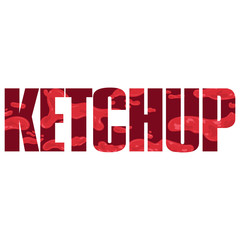 Fototapeta premium Ketchup sign