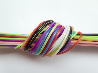 host of colorful ropes