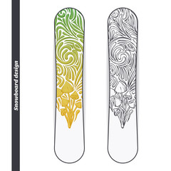 Snowboard Design Five