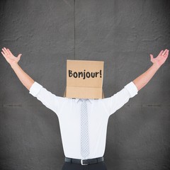 Composite image of anonymous cheering businessman © vectorfusionart