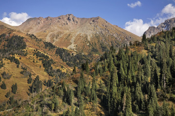 Medeo valley. Kazakhstan 