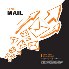 flying of big leters