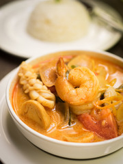 Thai food : Tom yum sea food